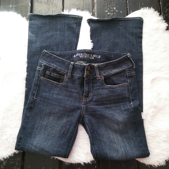 American Eagle size 4 short artist stretch jeans - Picture 2 of 4